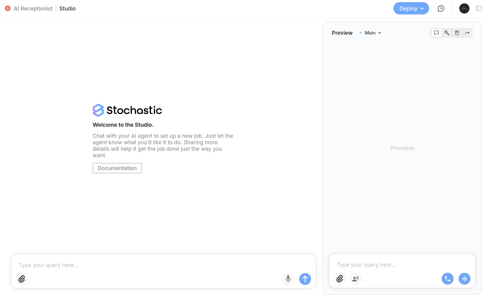 Studio – Assisted mode