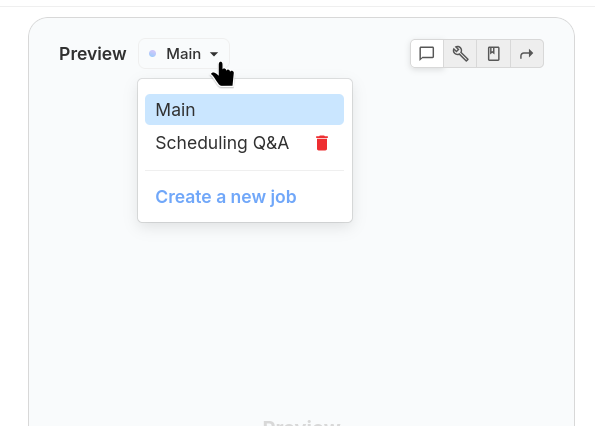 Preview window