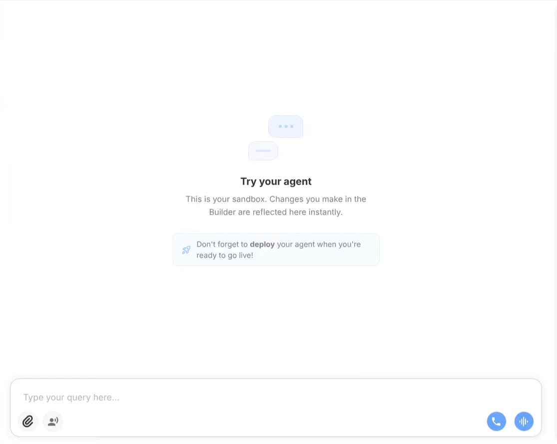 Preview testing panel